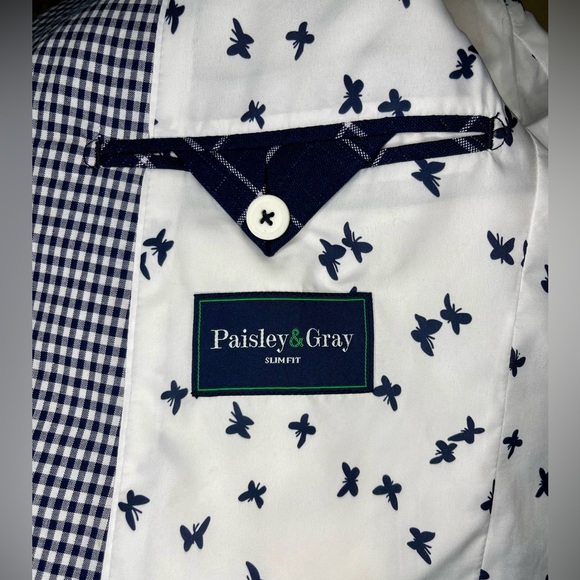 Paisley & Gray Slim Fit Suit Coat - Picture 7 of 9